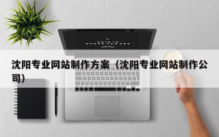 烟台沈阳专业网站制作方案（沈阳专业网站制作公司）